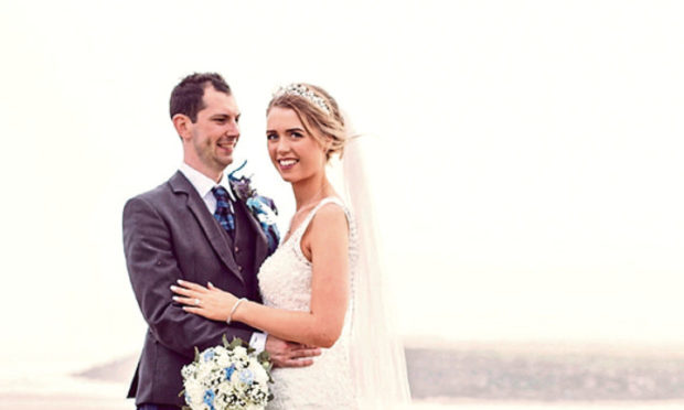The happy couple.