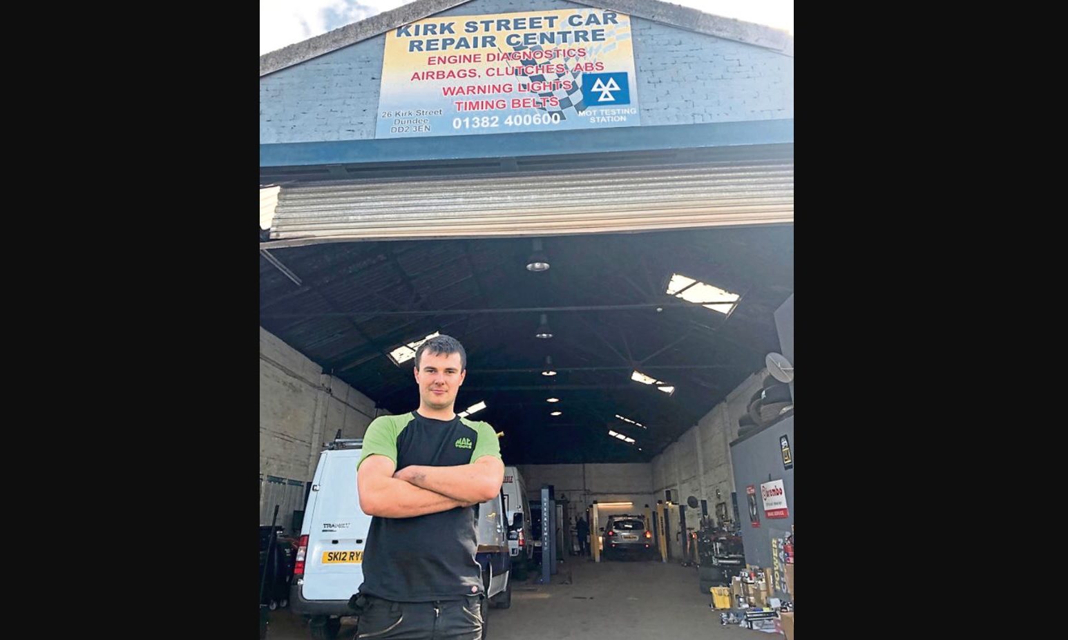 Dundee garage owners claim they are being 'unfairly' targetting by DVLA