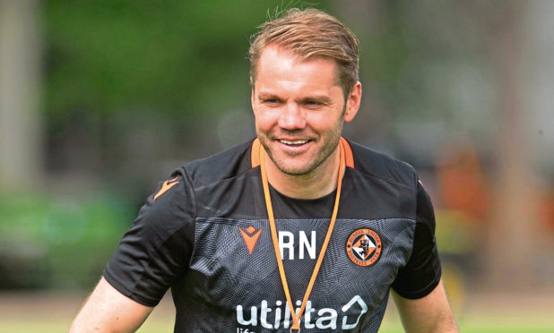 United manager Robbie Neilson.