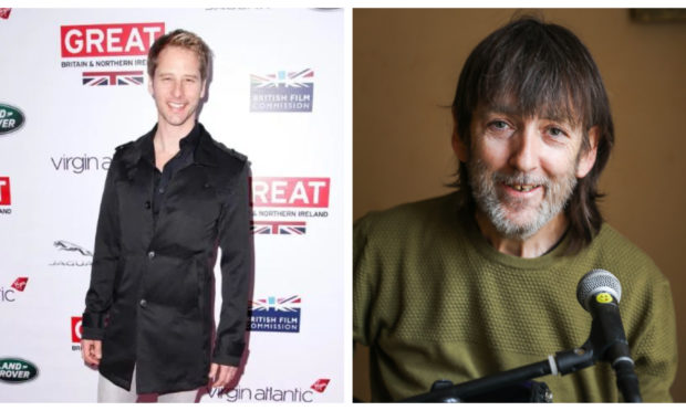 Scott Samson jammed with the one and only Chesney Hawkes, left.