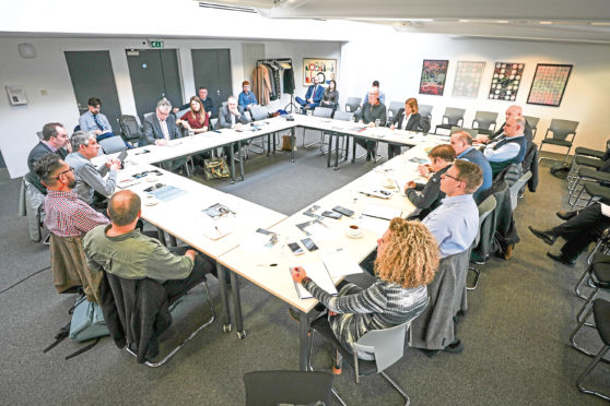 The Dundee Drug Commission meeting.