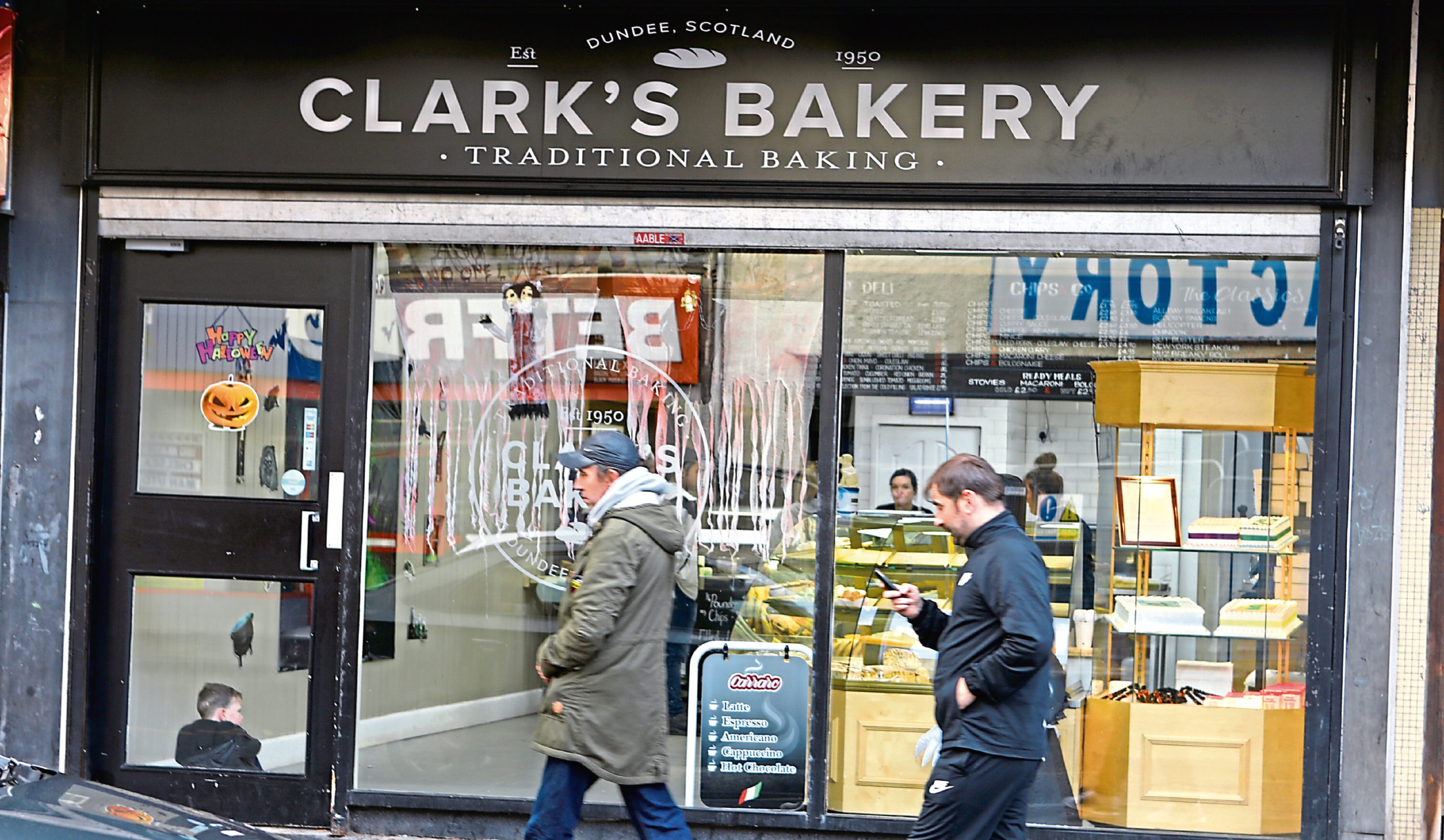 Clark's Bakery is forced to install CCTV to protect its staff due to 'intimidating' drug dealers