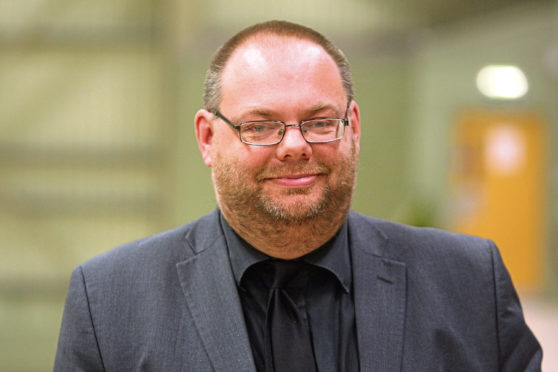 Dundee City Council's education spokesman, Stewart Hunter.
