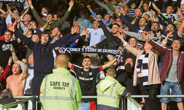 Dundee fans will be keen for revenge after losing 6-2 to their city rivals in August.