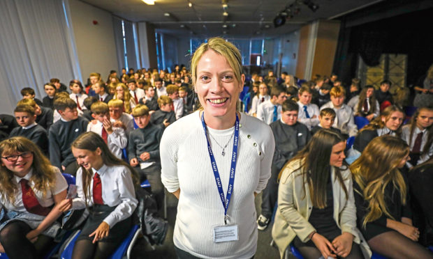 Eilidh Doyle at Braeview Academy.
