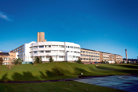 Ninewells Hospital.