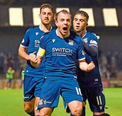 Dundee star Paul McGowan was recognised for his form this season
