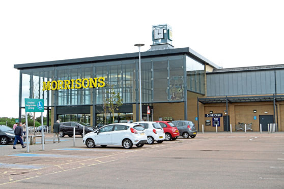 Morrisons on Forfar Road.