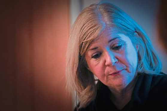 Linda McDonald is pictured at home.