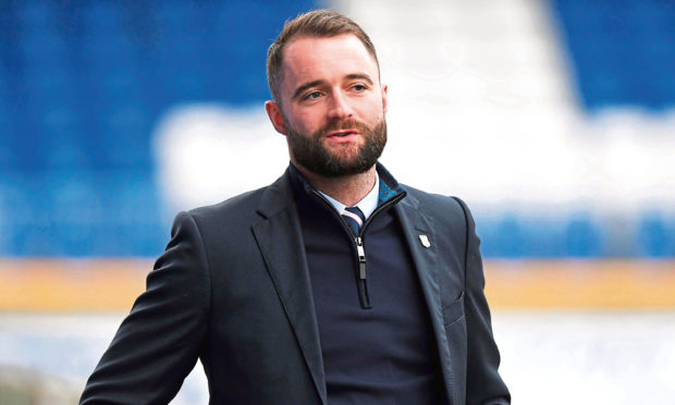 Dundee manager James McPake.