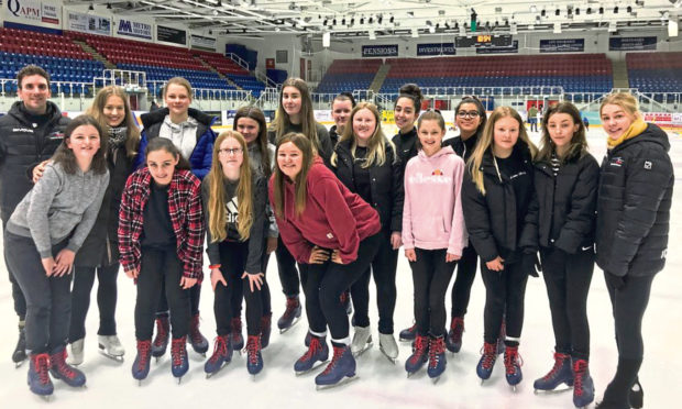 Baldragon are the first group participating in the Ice Dundee Community project.