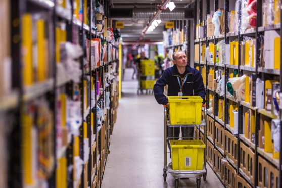 The Amazon Facility in the run up to Black Friday.