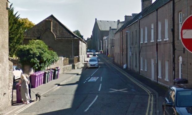 Chapel Street in Forfar (stock image).