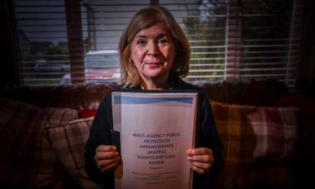 Linda McDonald with the significant case review into the attack she suffered at the hands of evil killer Robbie McIntosh.