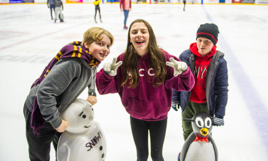 IN PICTURES Breakthrough kids take over Dundee Ice Arena for Christmas