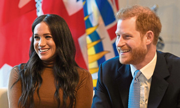 The Duke and Duchess of Sussex.