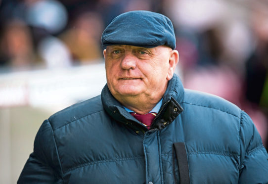 Arbroath manager Dick Campbell.