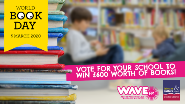 The Wave FM World Book Day giveaway.