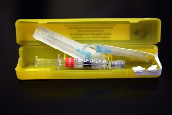 A Naloxone kit.