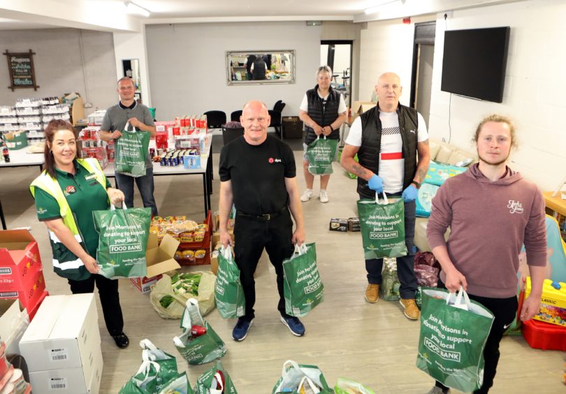 Sports club opens food larder ensuring everyone in local community has