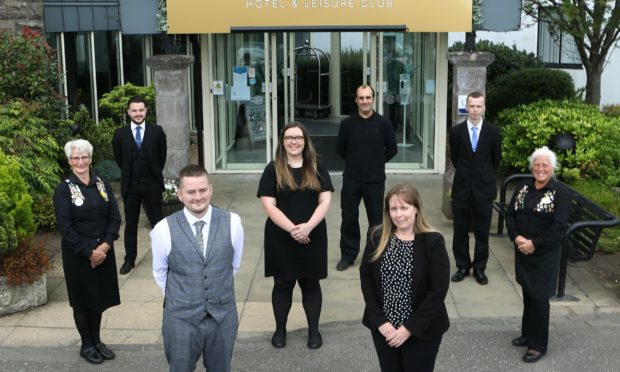 Some of the staff members.
