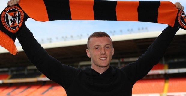 New Dundee United goalkeeper Jack Newman.