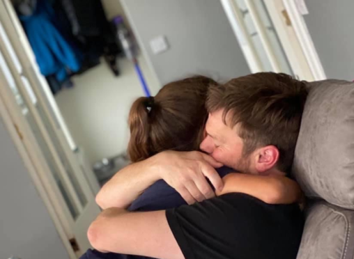 Jamie reunites with his daughter, Jessica.