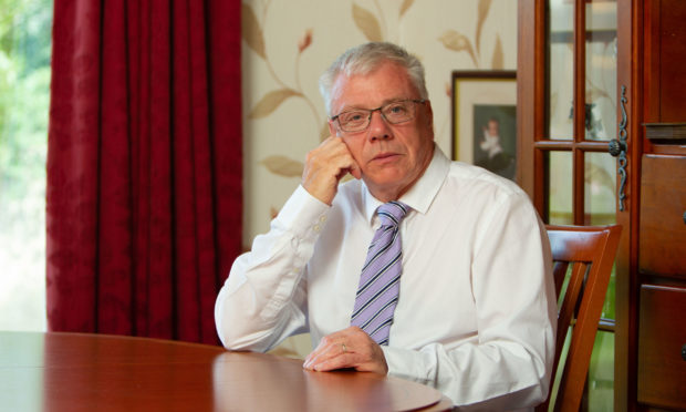 Robert Funai, a retired depute head at Brechin High.