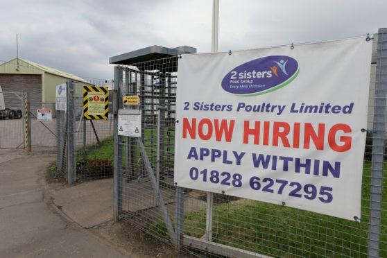 There are now 43 cases linked to the 2 Sisters plant. (Picture: Dougie Nicolson / DCT Media.)