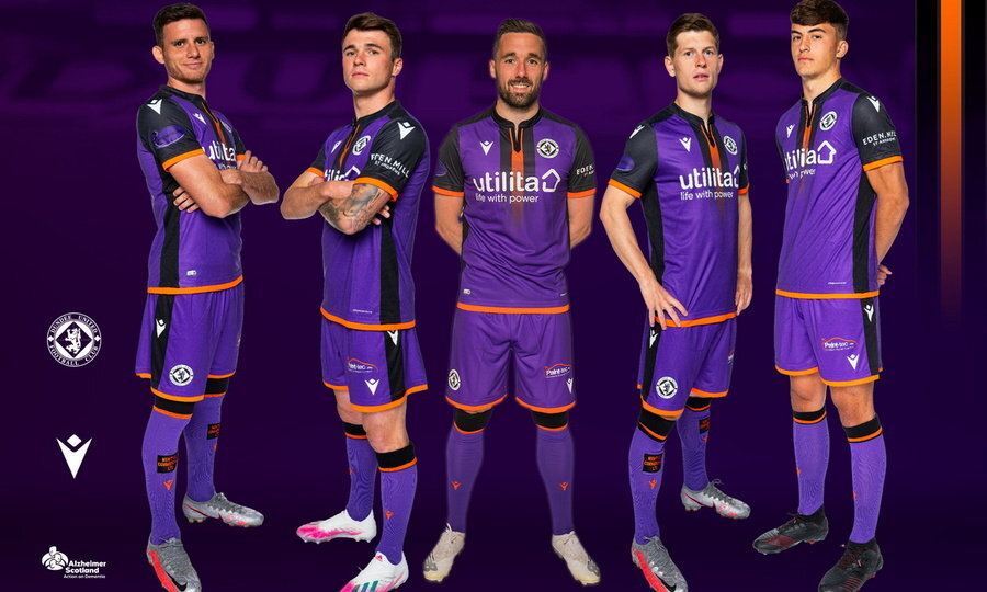 Dundee United launch new purple strip as they team up with Alzheimer
