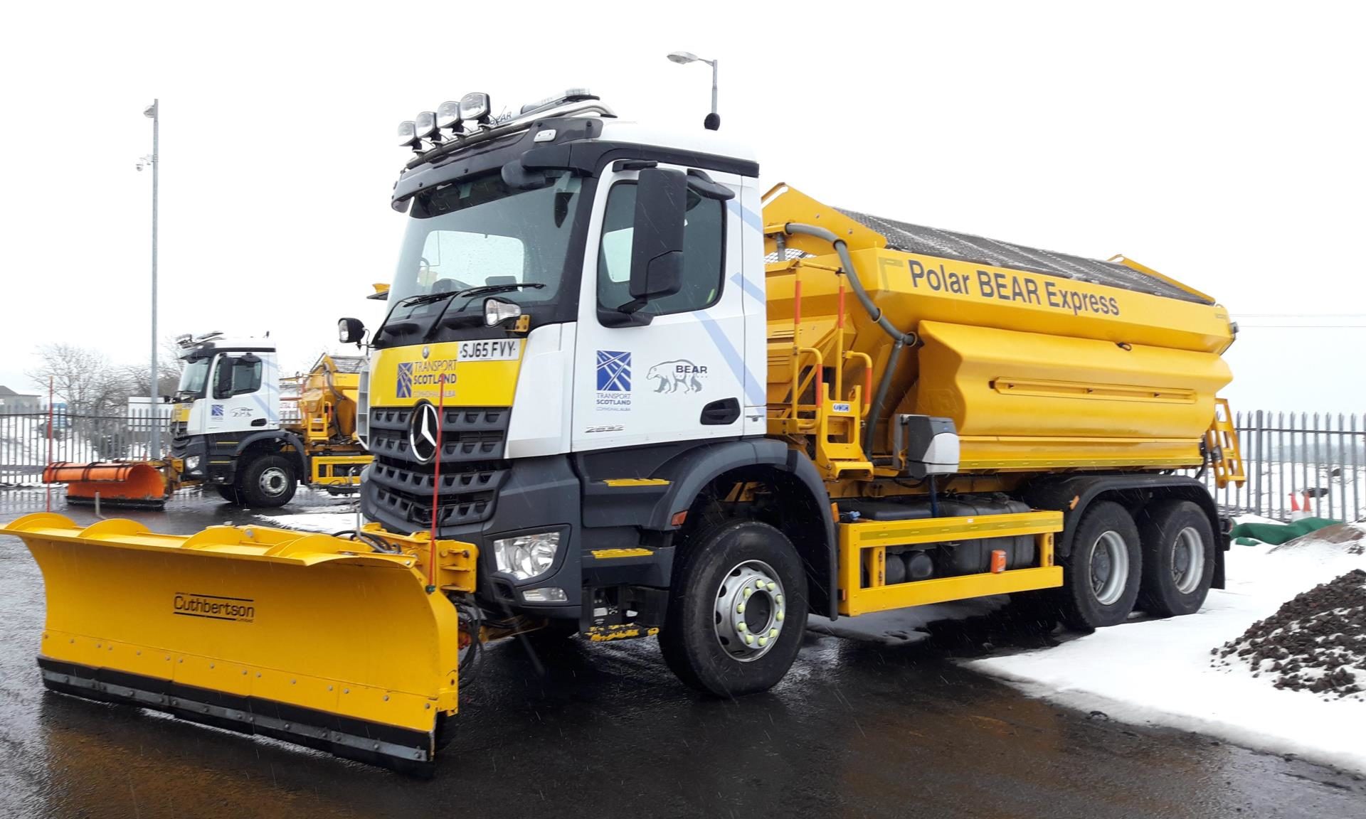 BEAR Scotland winter maintenance service begins on A92 between Dundee ...