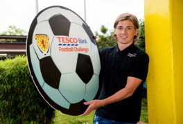 Former Dundee United midfielder Ryan Gauld is determined to work his way into the Scotland team