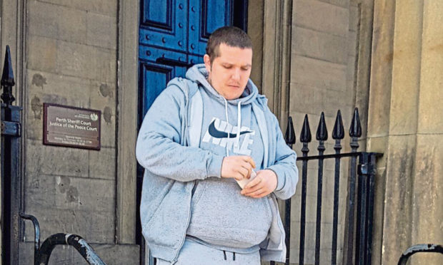 Cake shop robber Barry McQuaid.