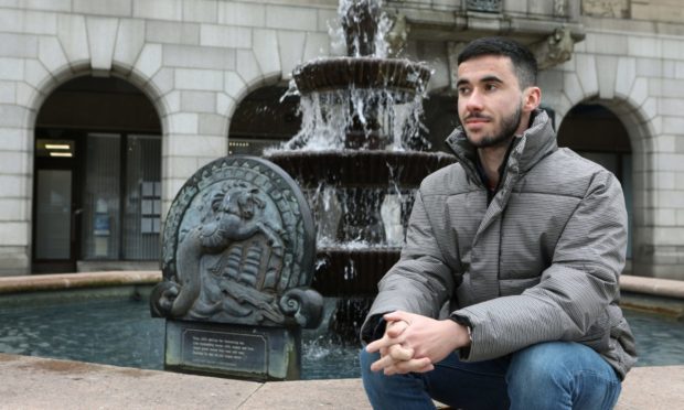 Matthew Simpson has shared his experiences of seeking help