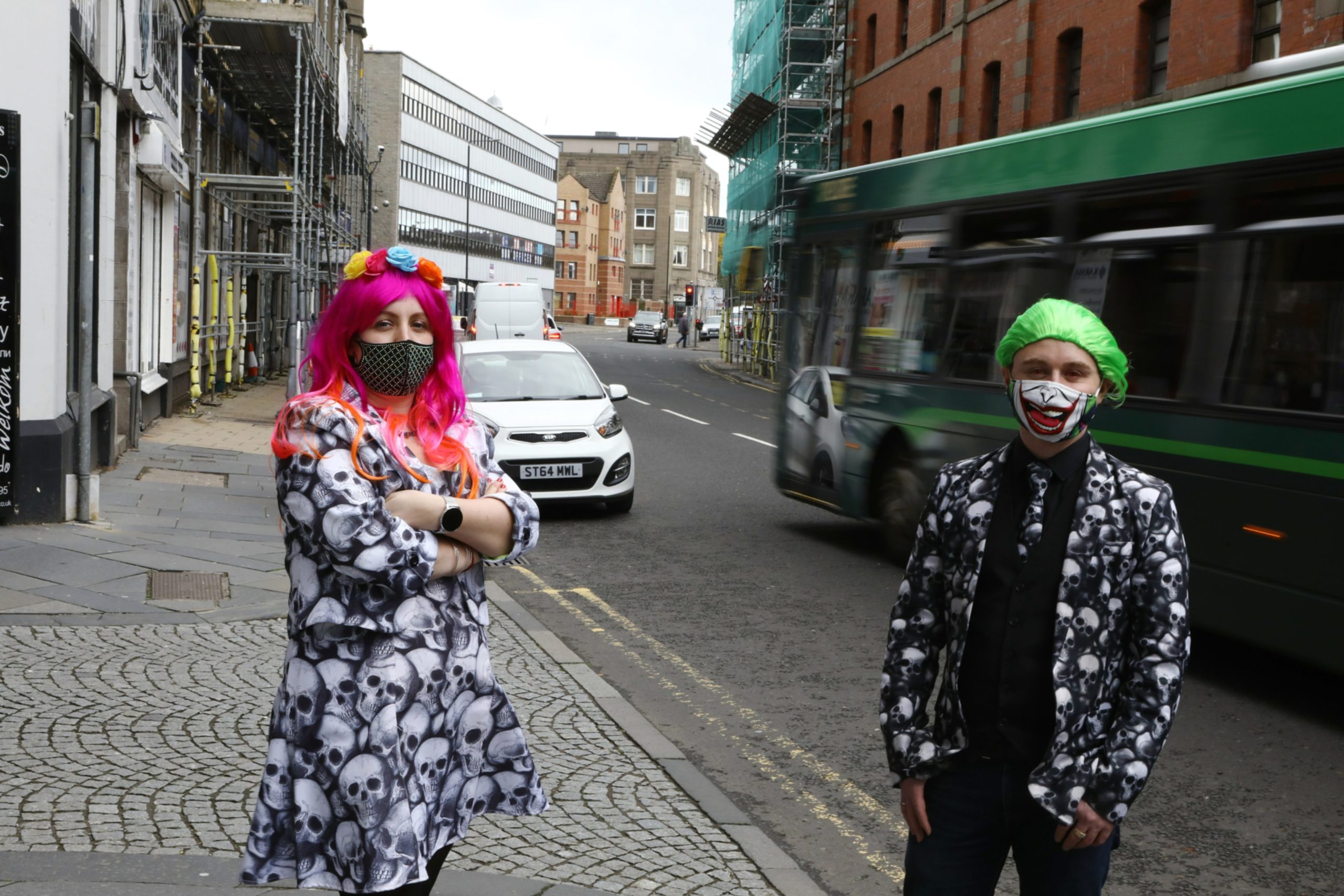 Council closes road outside Dundee fancy dress shop during busiest week