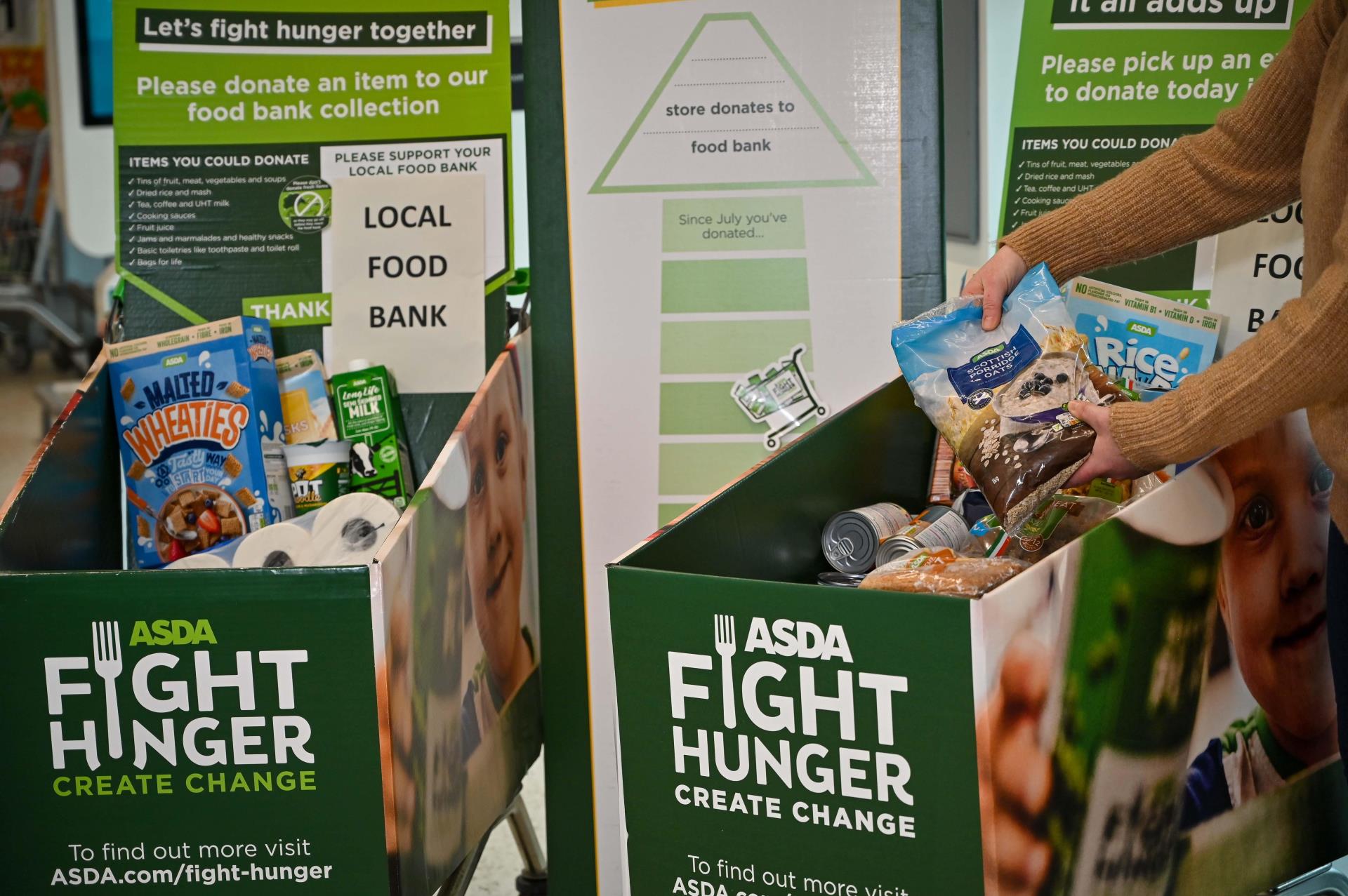 Asda Kirkton customers donate over 2,500 meals to local food banks