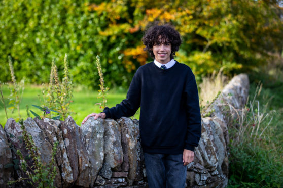 Saif Azzam, 15, will not sit National 5 exams next year.
