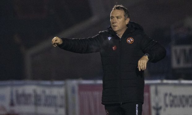 Dundee United manager Micky Mellon.