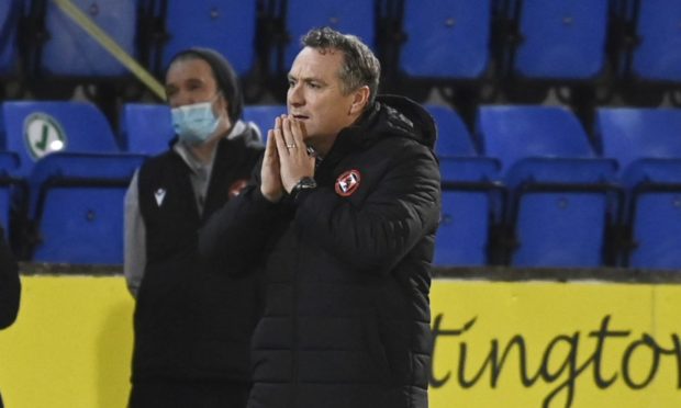 Dundee United gaffer Micky Mellon.