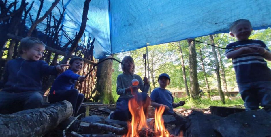 Outdoor education centres like Belmont, near Meigle, were under threat without support from the Scottish Government.