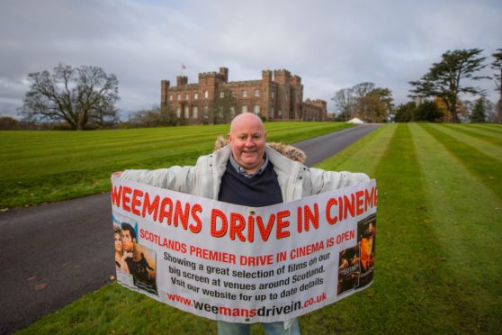 Ally Menzies will host Wee Man Drive-In at Scone Palace