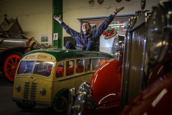 Alexander Goodger, manager of Dundee Museum of Transport