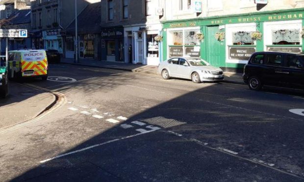 Police were seen in the area from around 8.30am this morning.