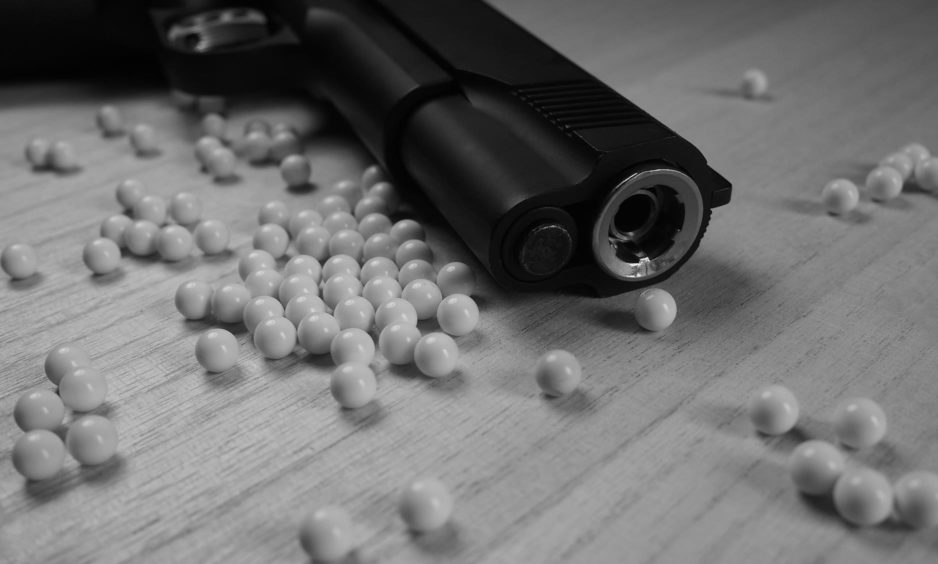 Knives and BB guns were among the offensive weapons seized on school campuses in Dundee