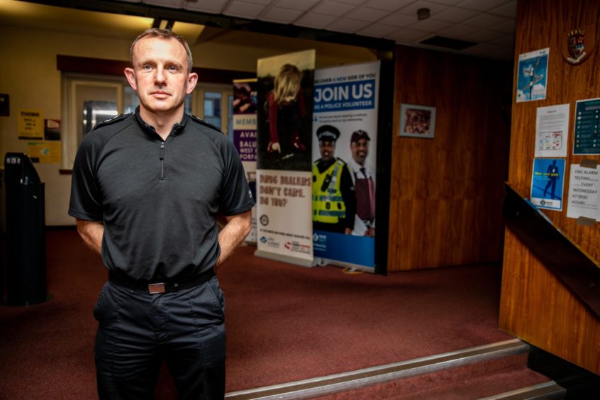 Dundee's top police officer David McIntosh reflects on 'challenging' year