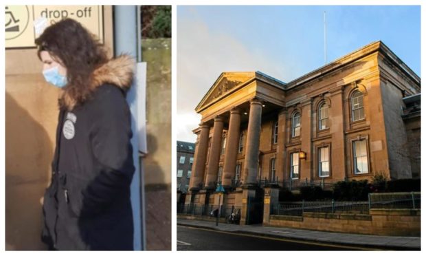 Denen Anderson admitted the offences at Dundee Sheriff Court.