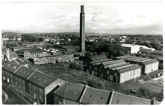 Camperdown Works where the jute mill closed for the final time in 1981.