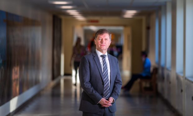 Grant Archibald, chief executive of NHS Tayside.