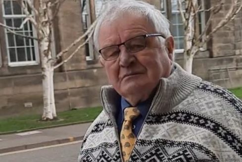 Alan Walker appeared at Perth Sheriff Court
