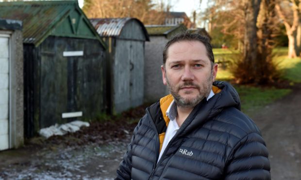 Douglas Lumsden, Scottish Conservative candidate for Aberdeen Central.